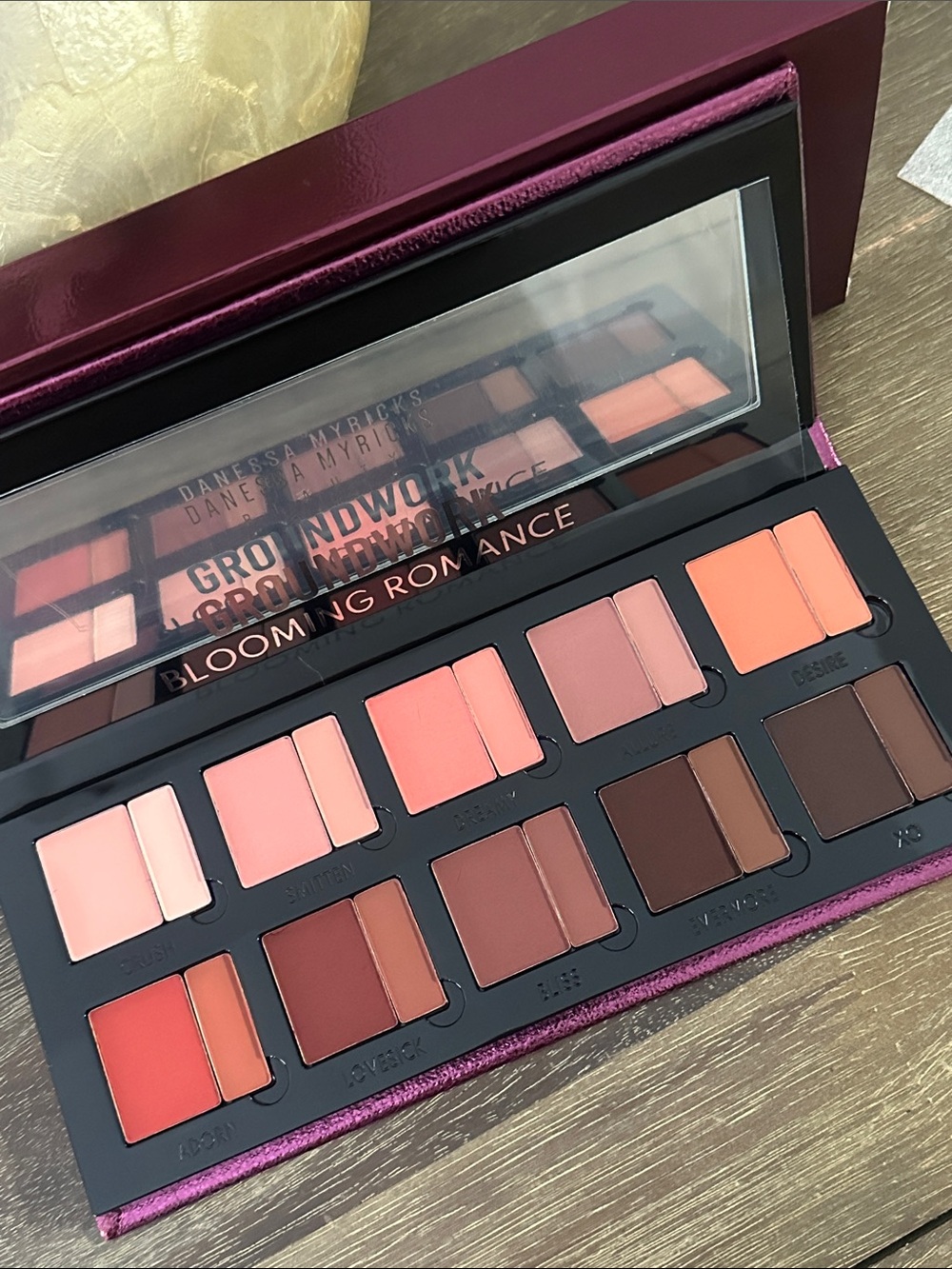 Danessa Myricks Beauty Groundwork Palette Blooming Romance